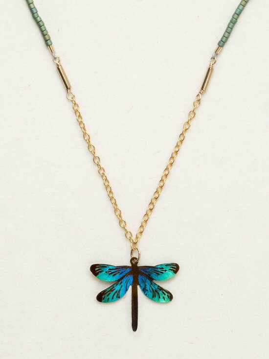 Holly Yashi Dragonfly Dreams Necklace - Turquoise    