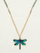 Holly Yashi Dragonfly Dreams Necklace - Turquoise    