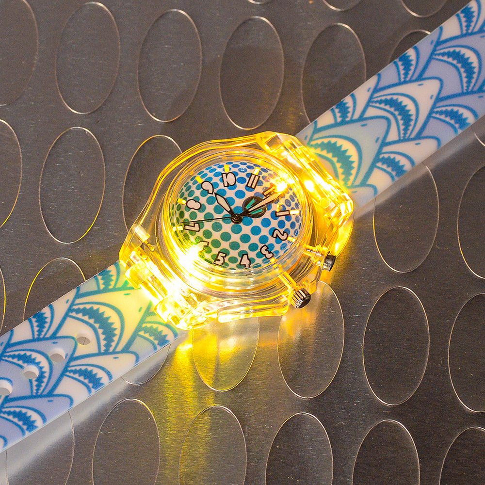 Shark Frenzy Glow LED Light Up Watch    