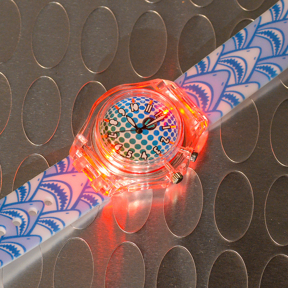 Shark Frenzy Glow LED Light Up Watch    