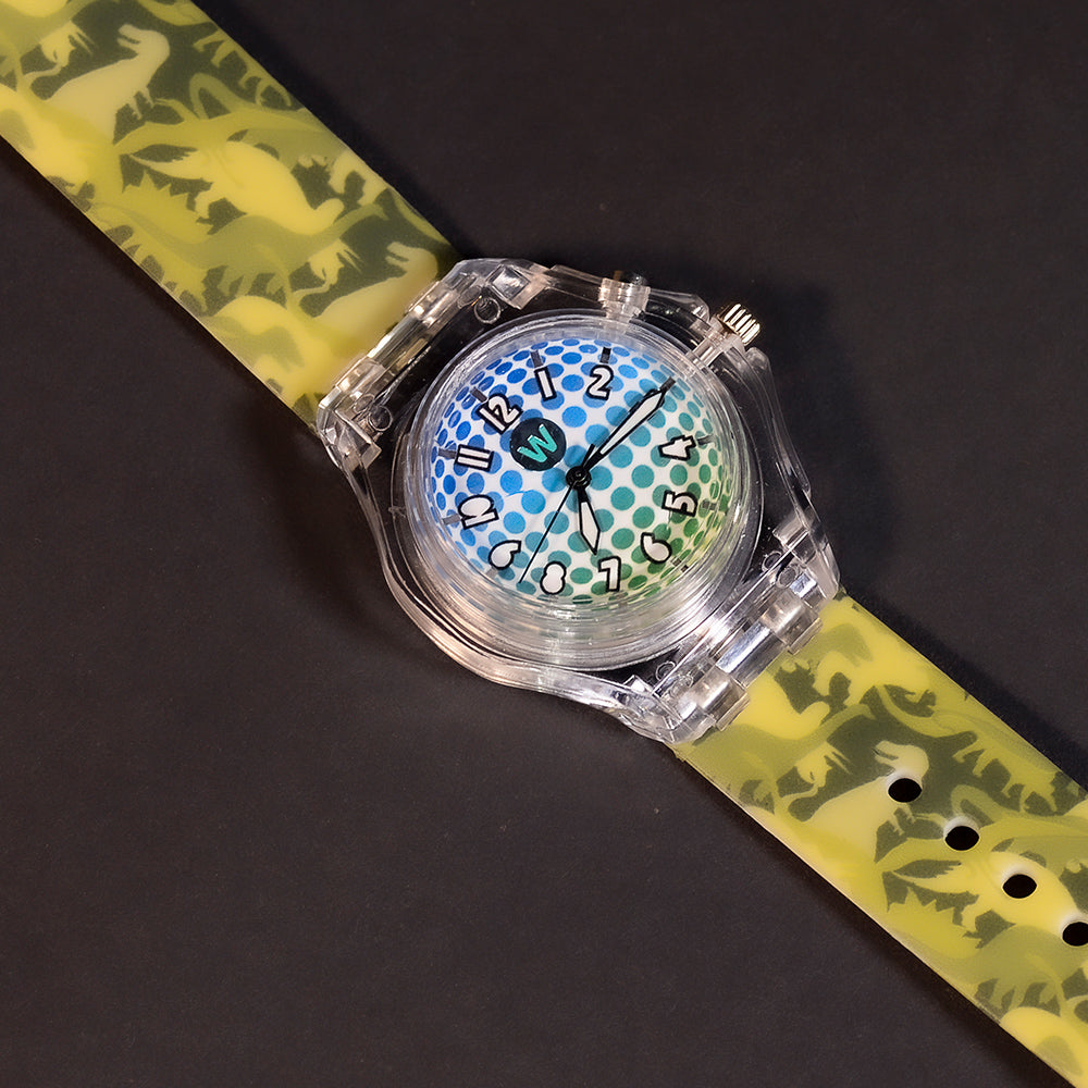 Dino Camo Glow LED Light Up Watch    