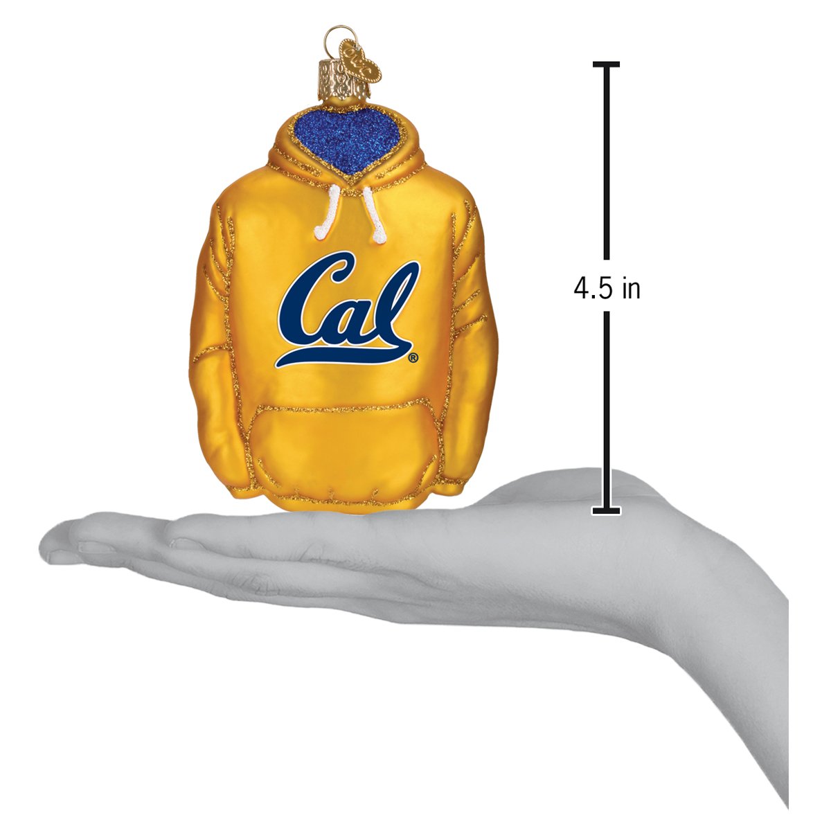 Old World Christmas - California Berkeley Hoodie Ornament    
