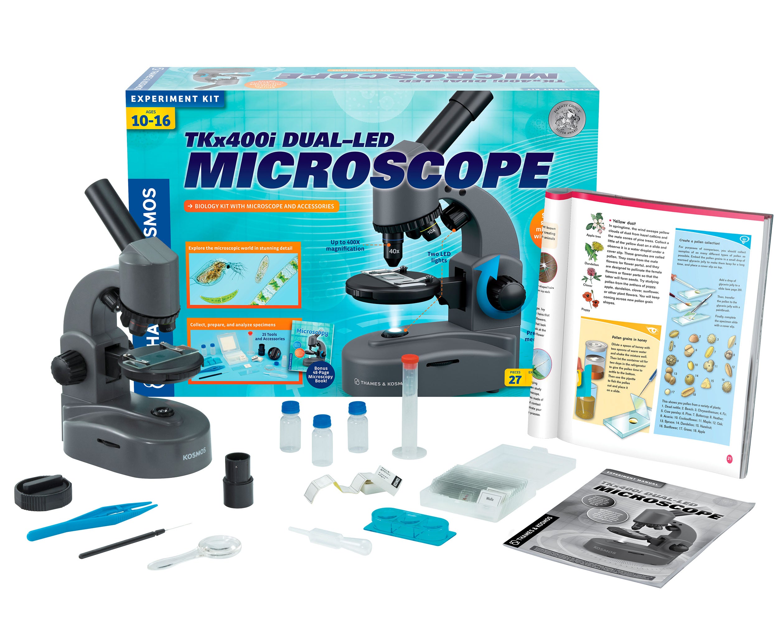 TKx400i Dual LED Microscope    