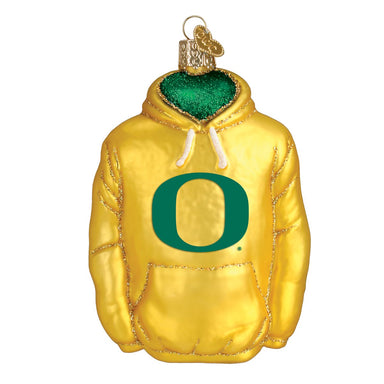 Old World Christmas - University of Oregon Hoodie Ornament    