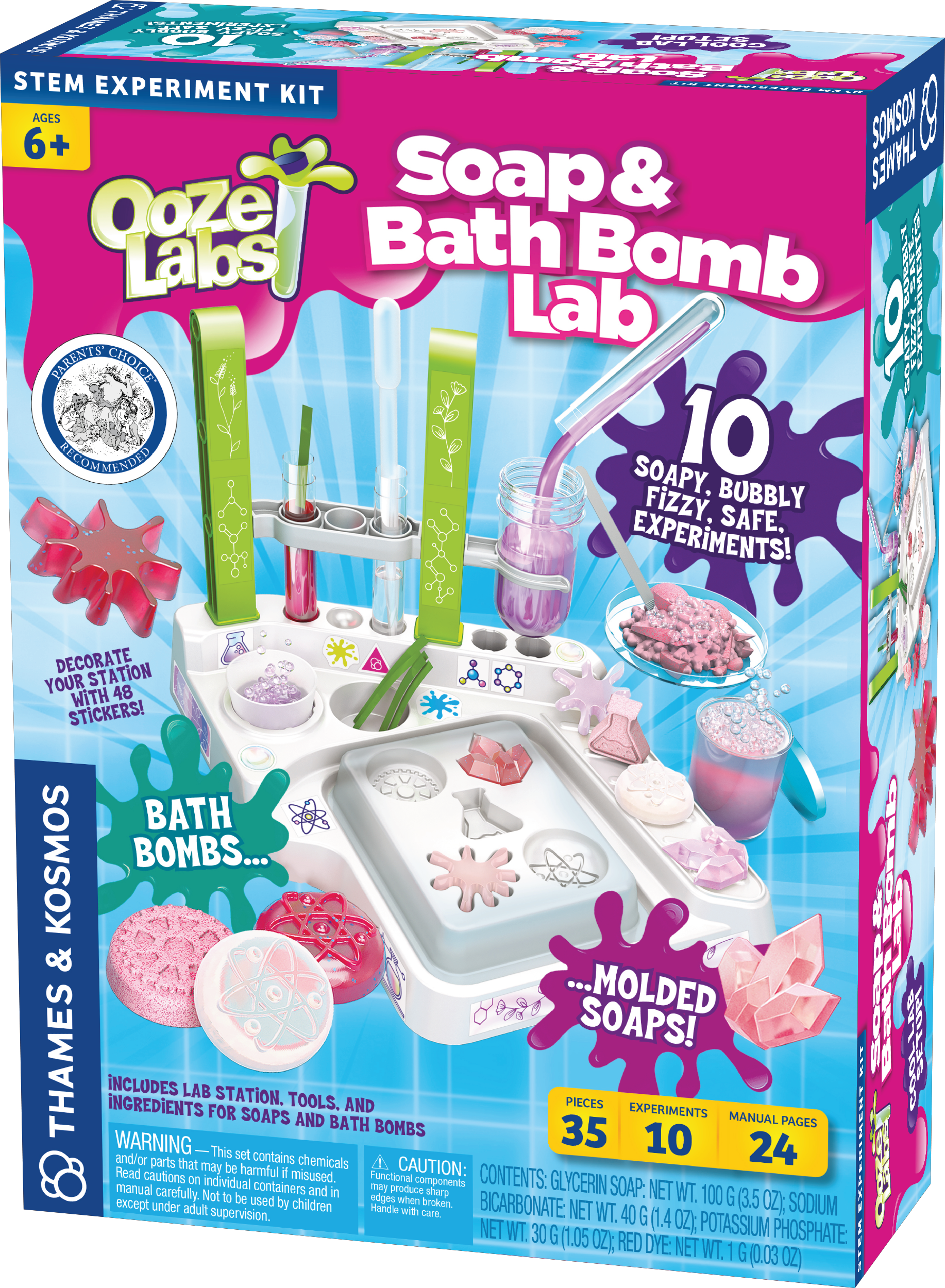 Thames & Kosmos Ooze Labs - Soap & Bath Bomb Lab    