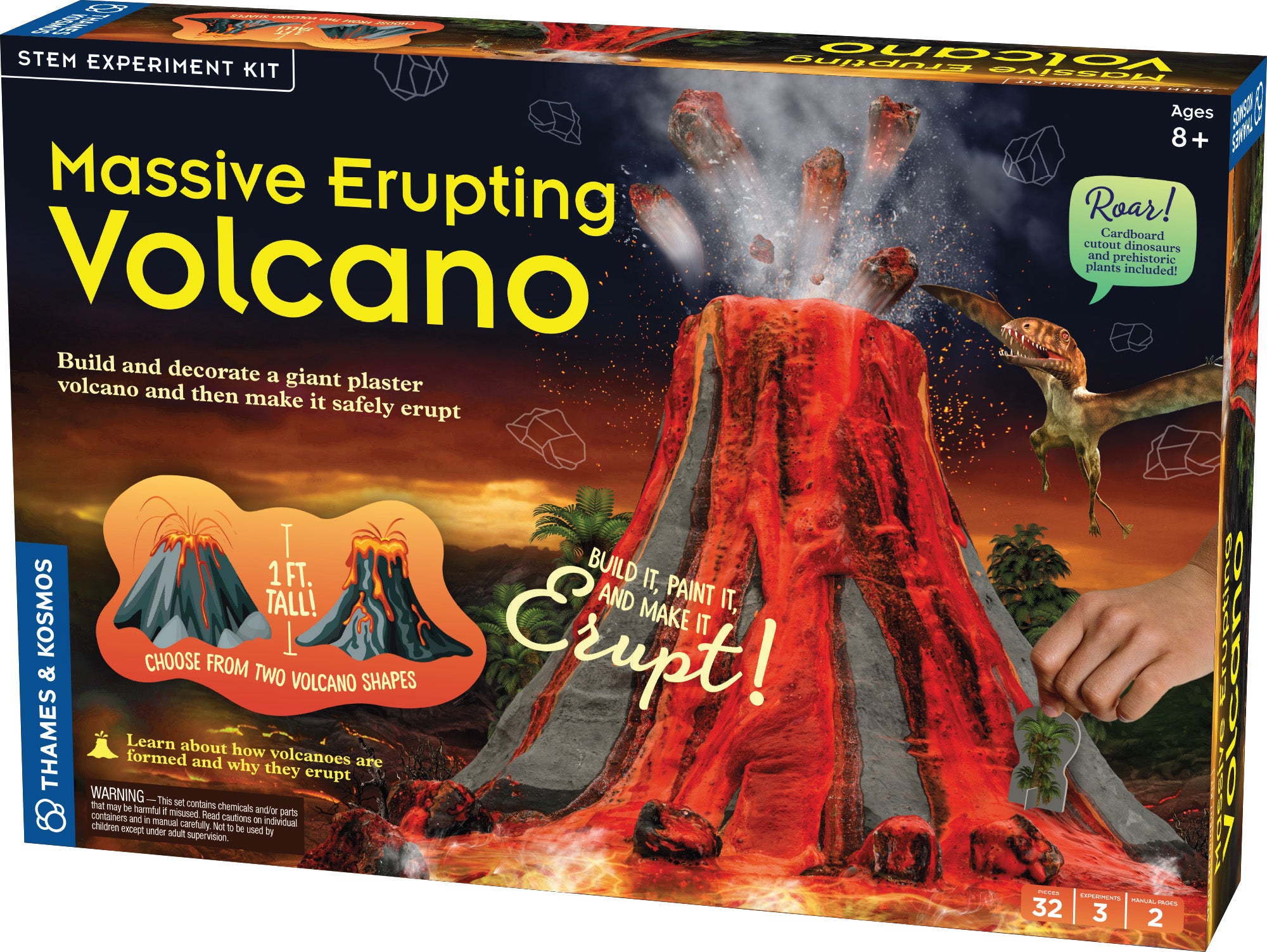 Massive Erupting Volcano    
