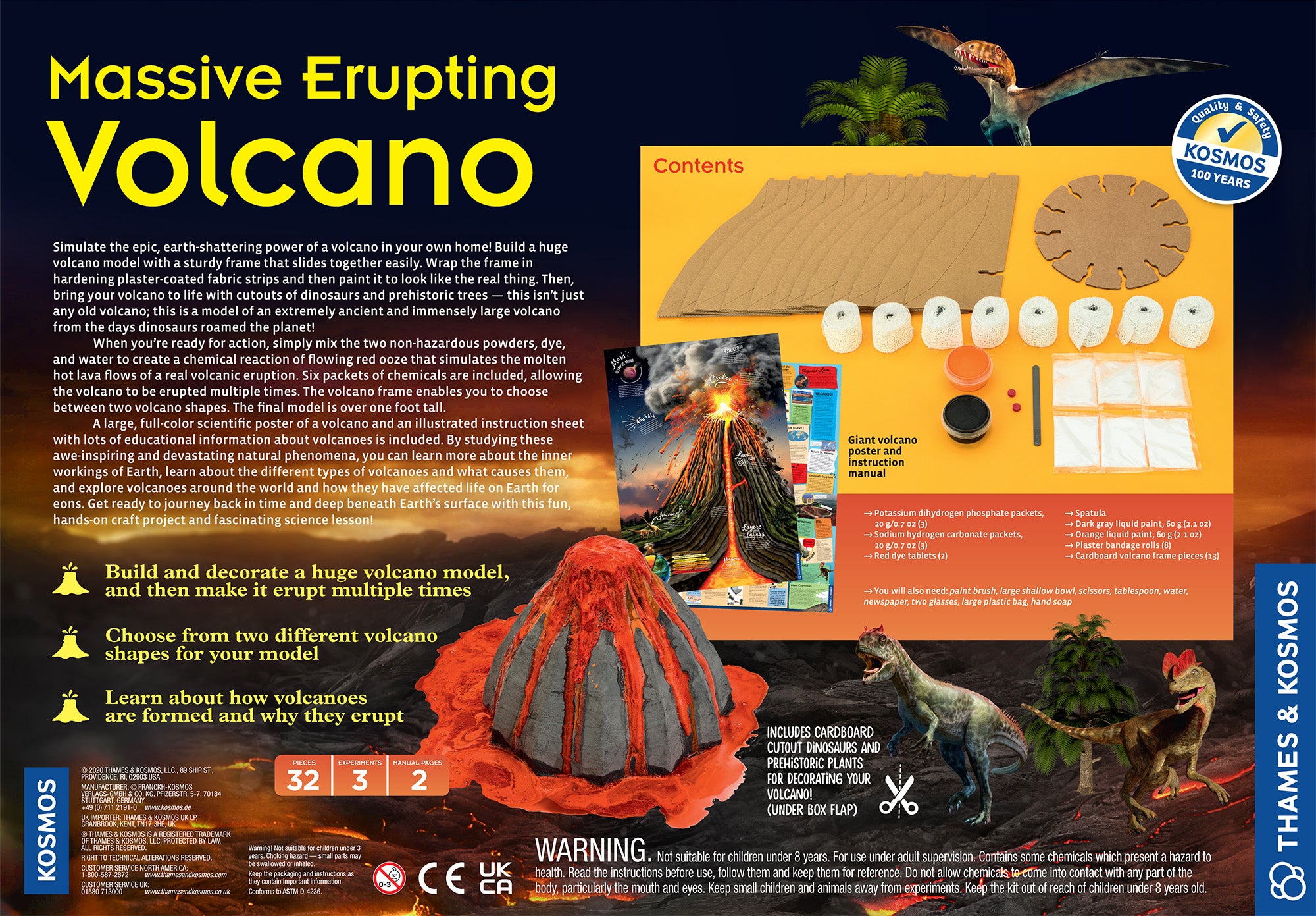 Massive Erupting Volcano    