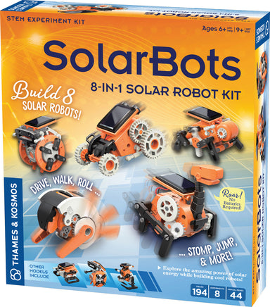 Solar Bots - 8 in 1 Solar Robot Kit    