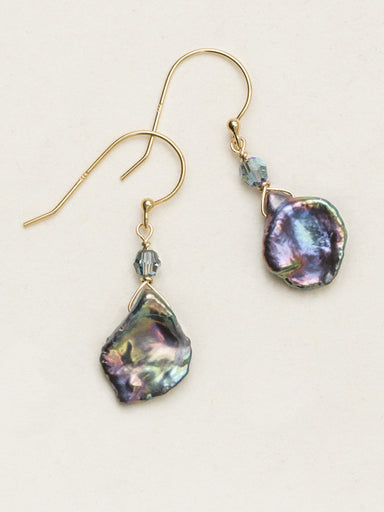 Holly Yashi Margo Earrings - Peacock / Gold    