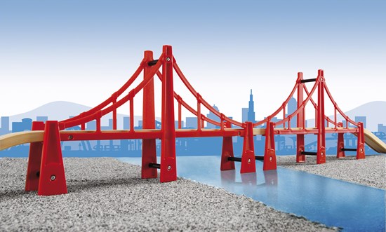 Brio Double Suspension Bridge    
