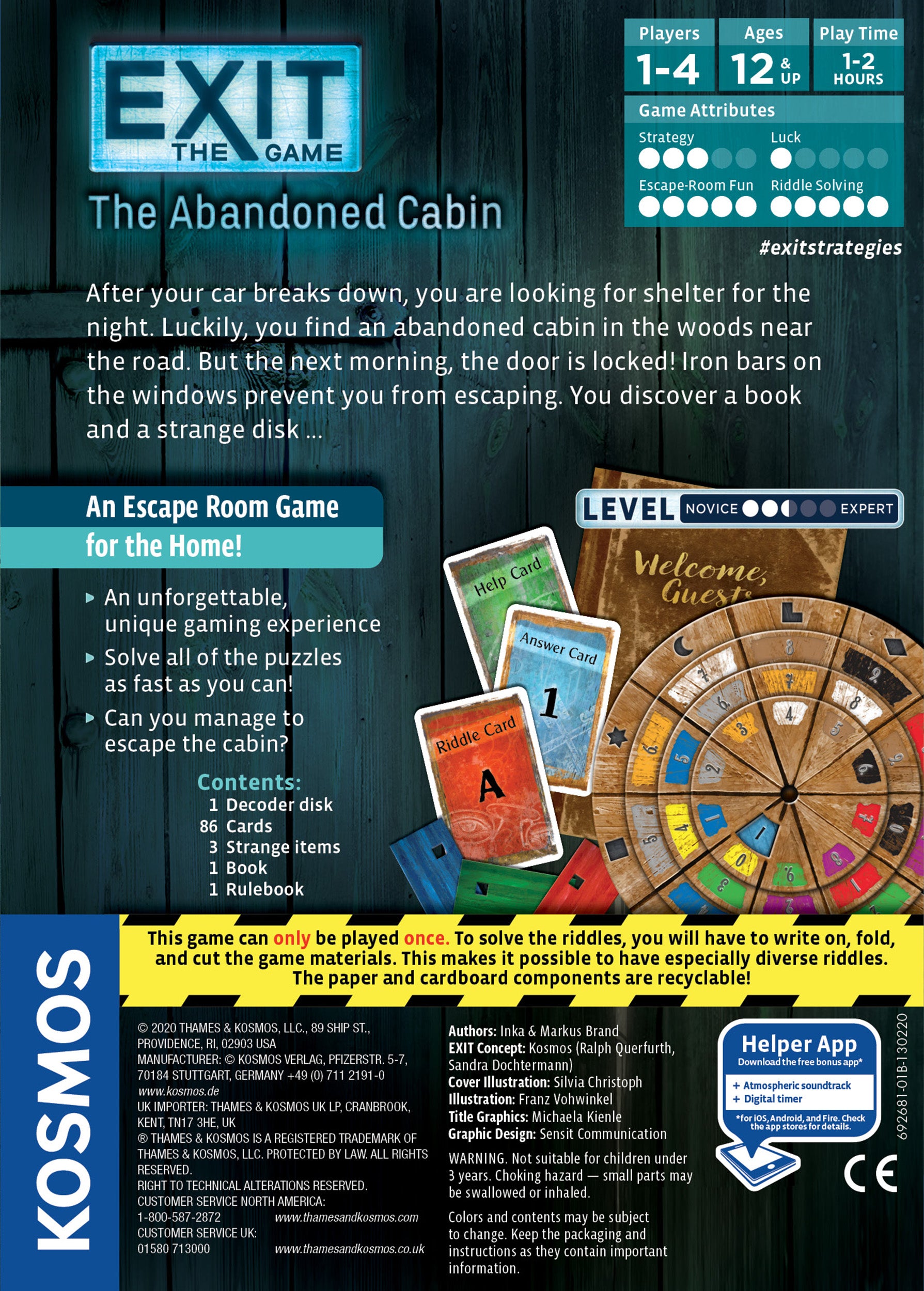 EXIT: The Game - The Abandoned Cabin