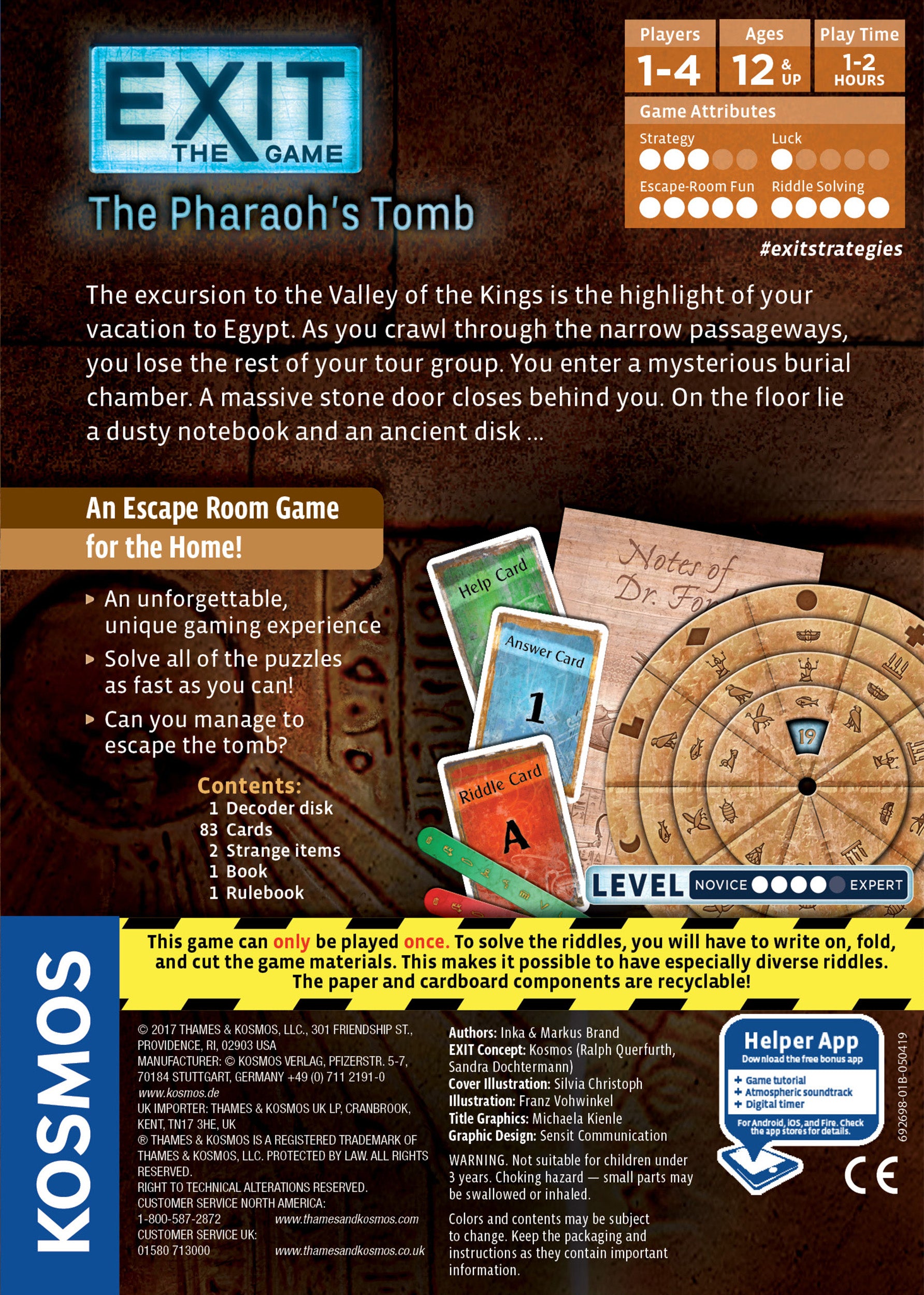 EXIT: The Game - The Pharaoh's Tomb