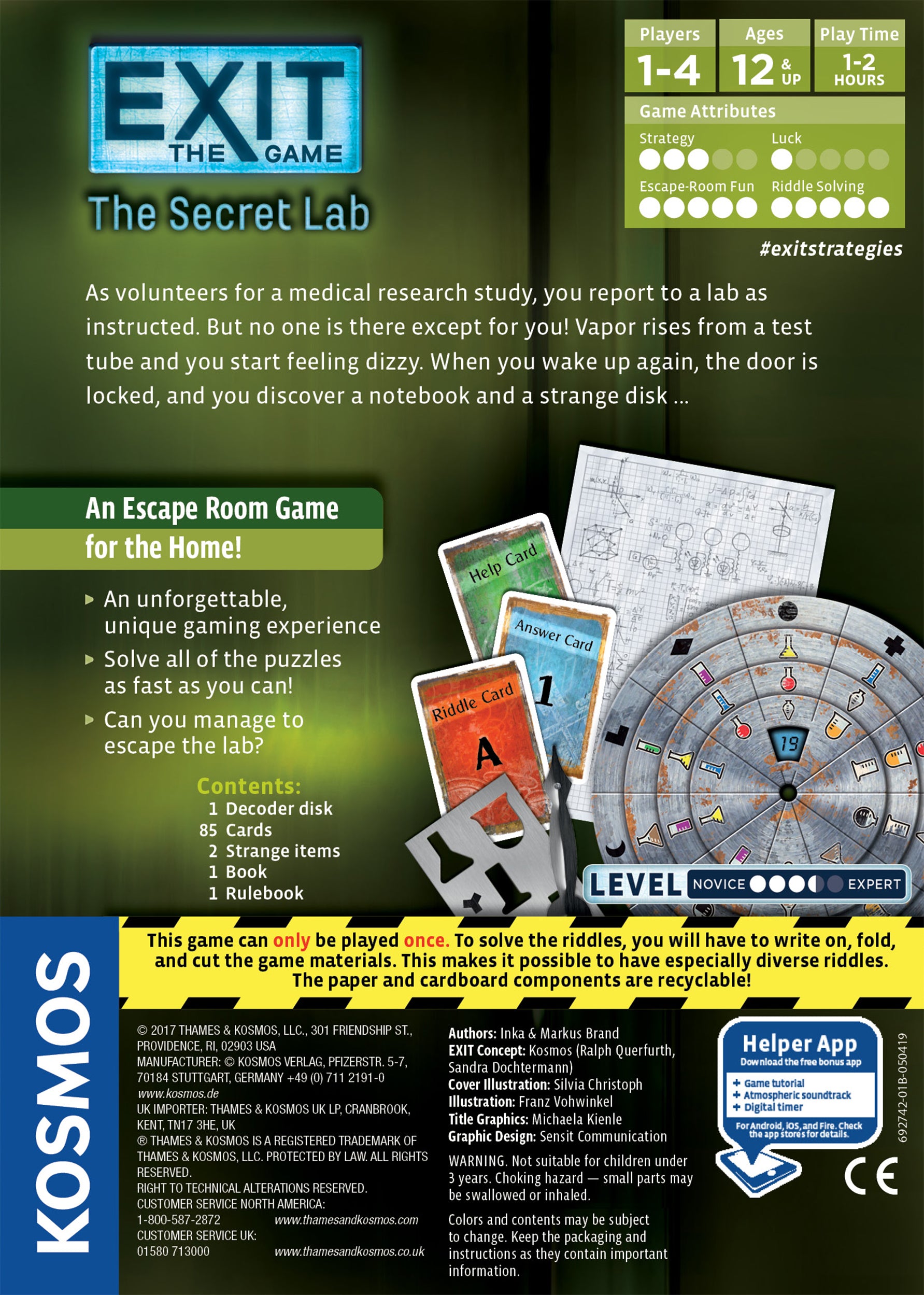 EXIT: The Game - The Secret Lab