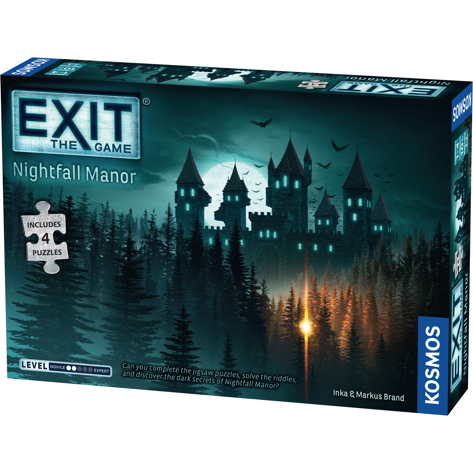 EXIT: The Game - Nightfall Manor (With 4 Puzzles)
