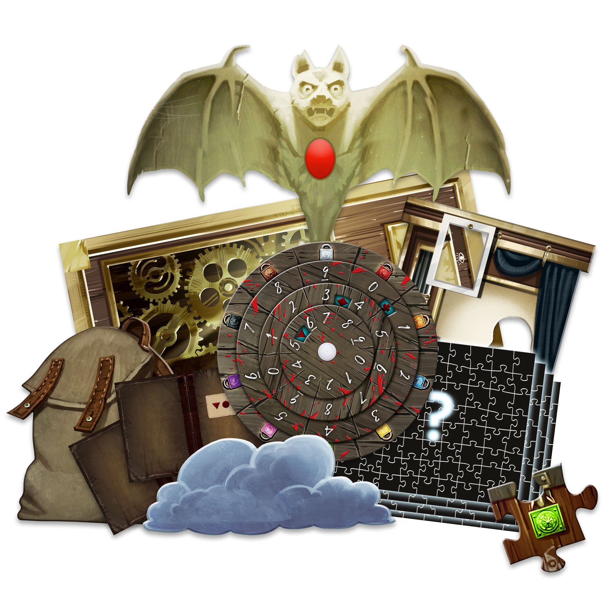 EXIT: The Game - Nightfall Manor (With 4 Puzzles)