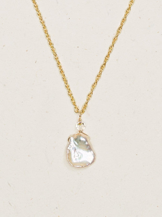 Holly Yashi Margo Pendant - Blush / Gold    