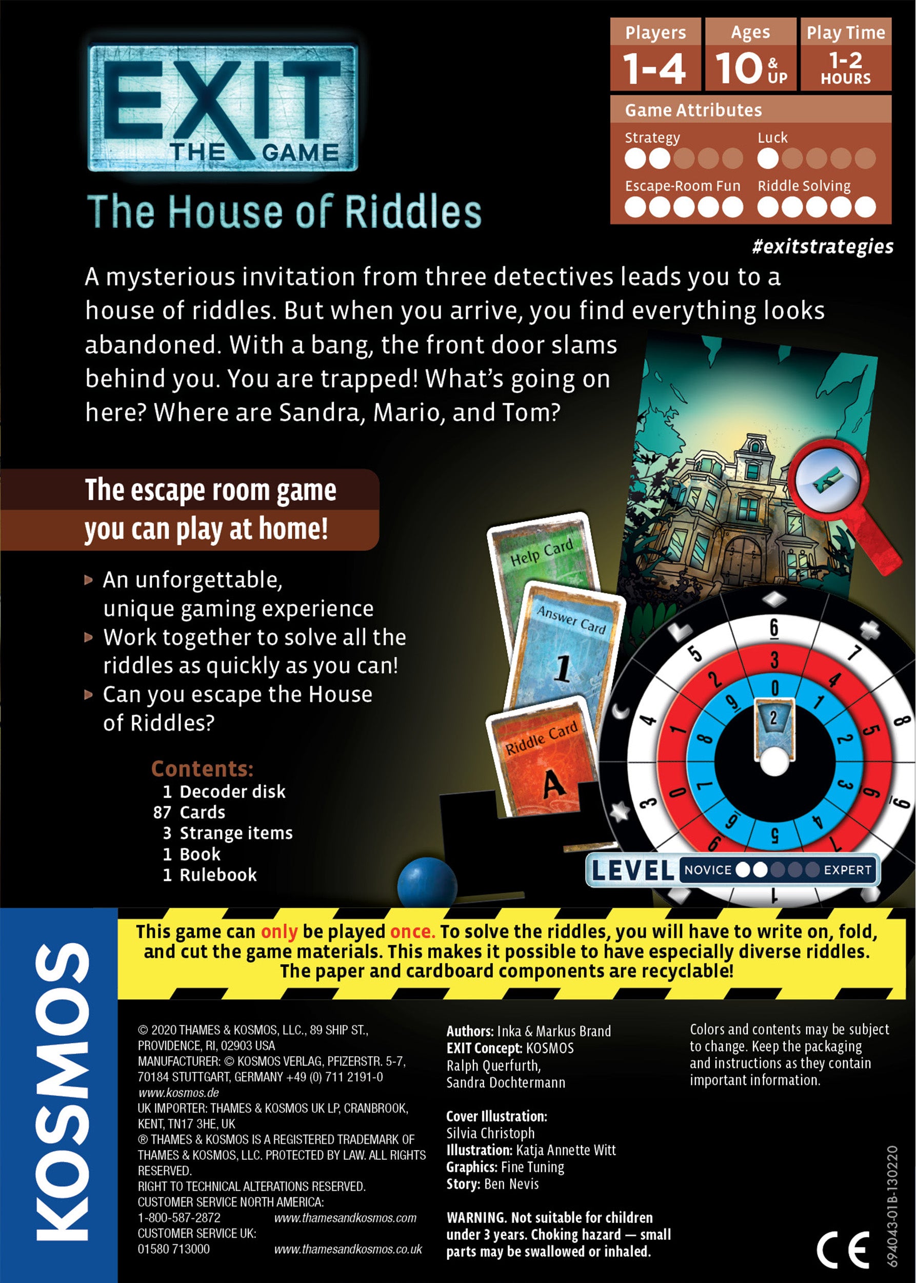 EXIT: The Game - The House of Riddles