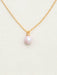 Holly Yashi Julianna Pearl Pendant Necklace - Iridescent Pink / Gold    