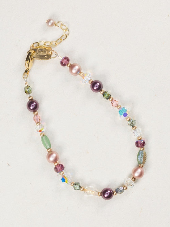 Holly Yashi Angelina Bracelet - Rose    