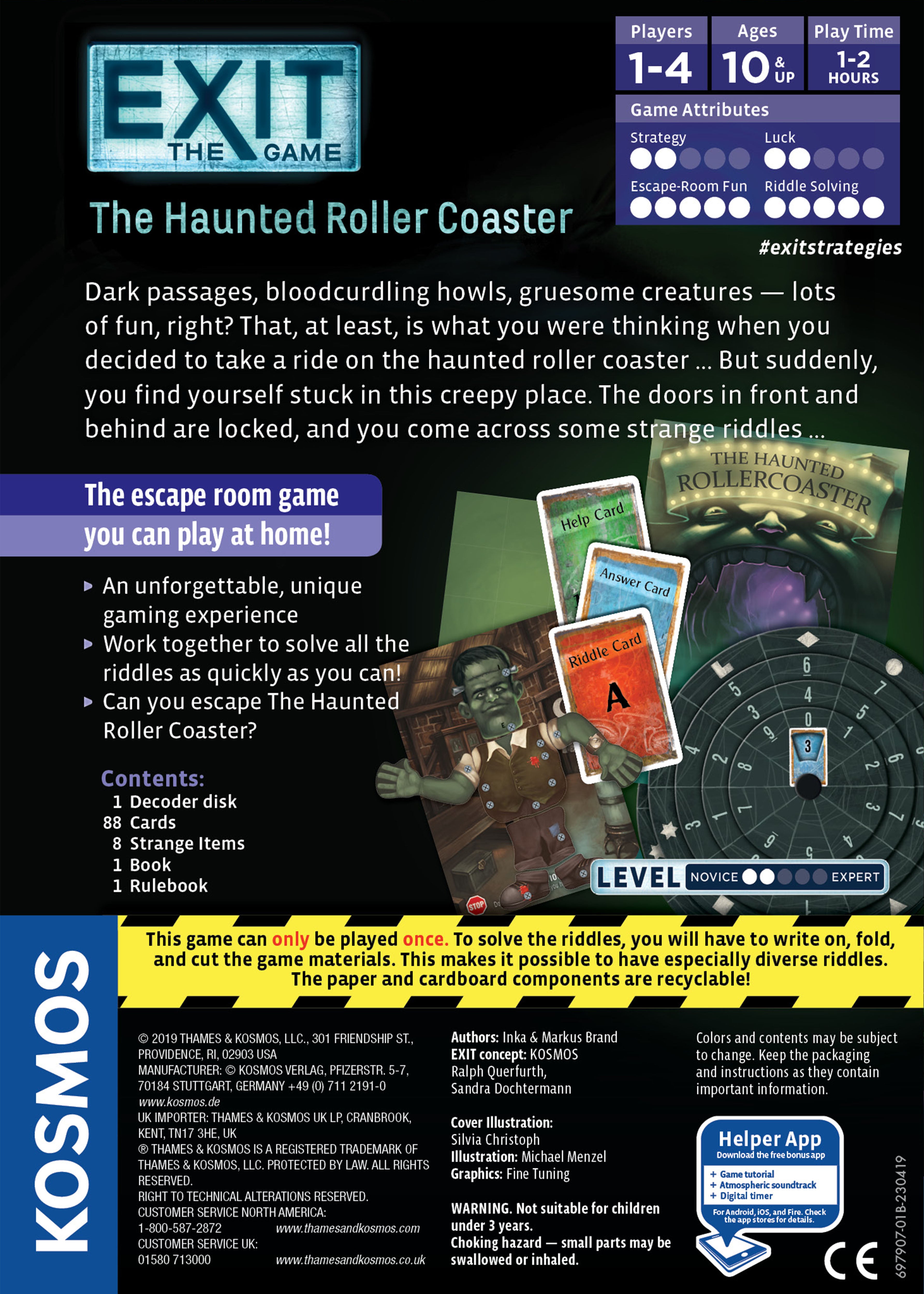 EXIT: The Game - The Haunted Roller Coaster