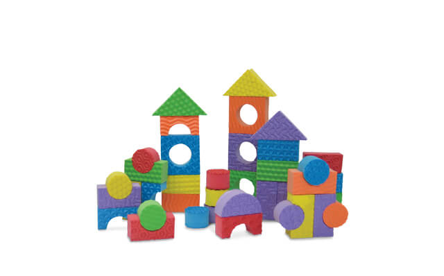 Textured Blocks - 30 Piece Count    