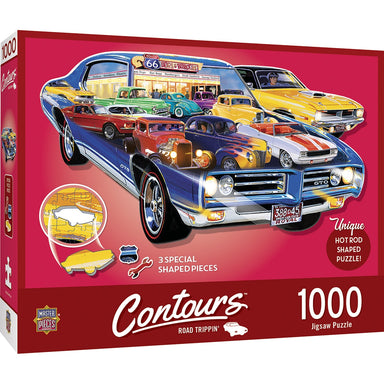 Road Trippin' 1000 Piece Contours Puzzle    