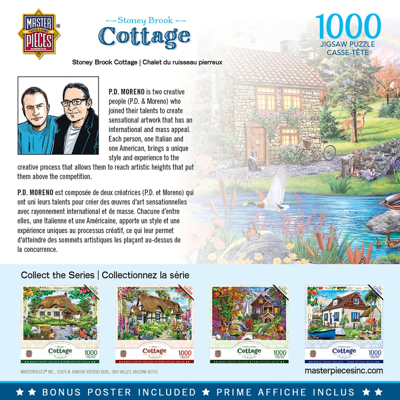 Stoney Brook Cottage Retreat 1000 Piece Puzzles    