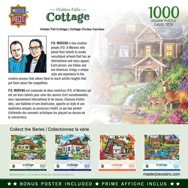 Hidden Falls Retreat Cottage 1000 Piece Puzzle    