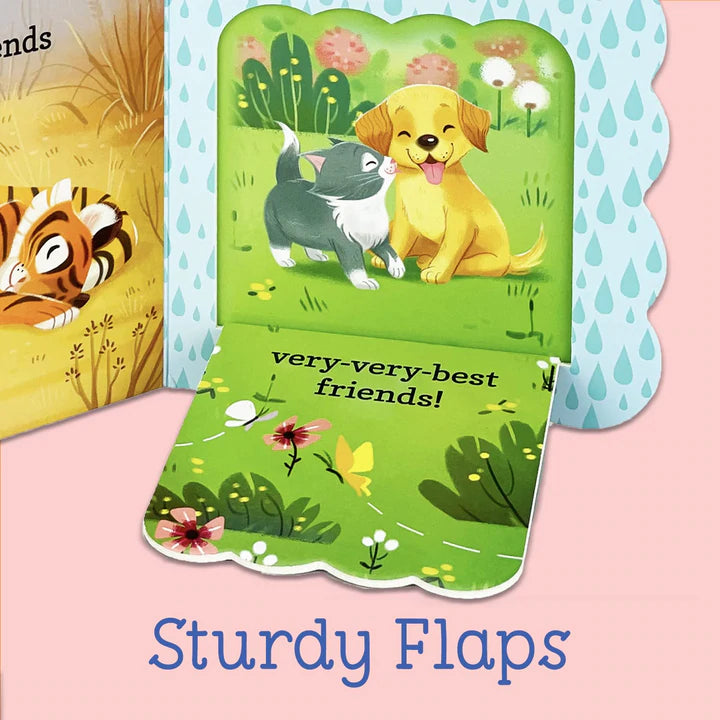 Babies Love Friendship - Lift A Flap Book    