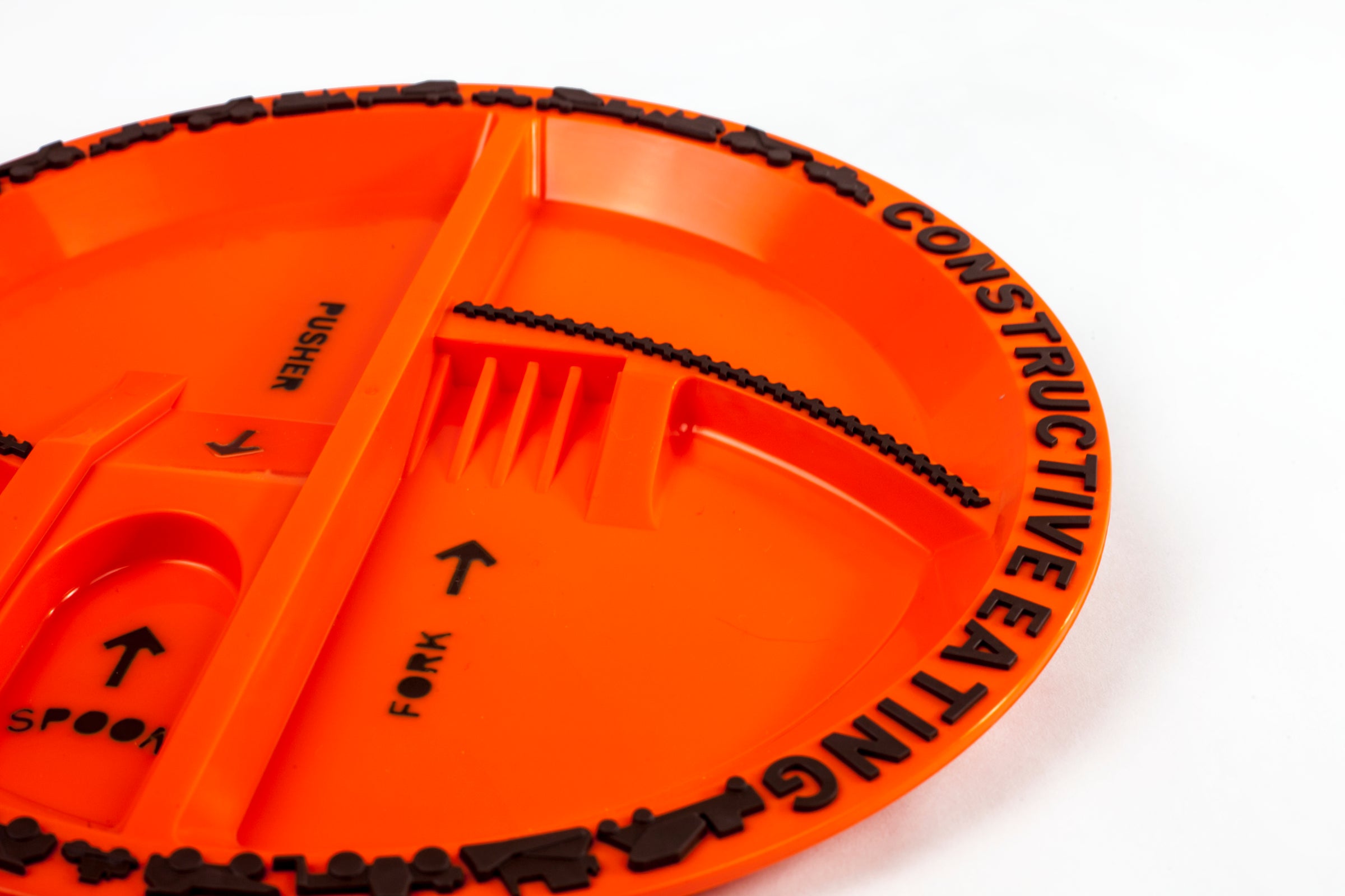 Constructive Eating Construction Plate    
