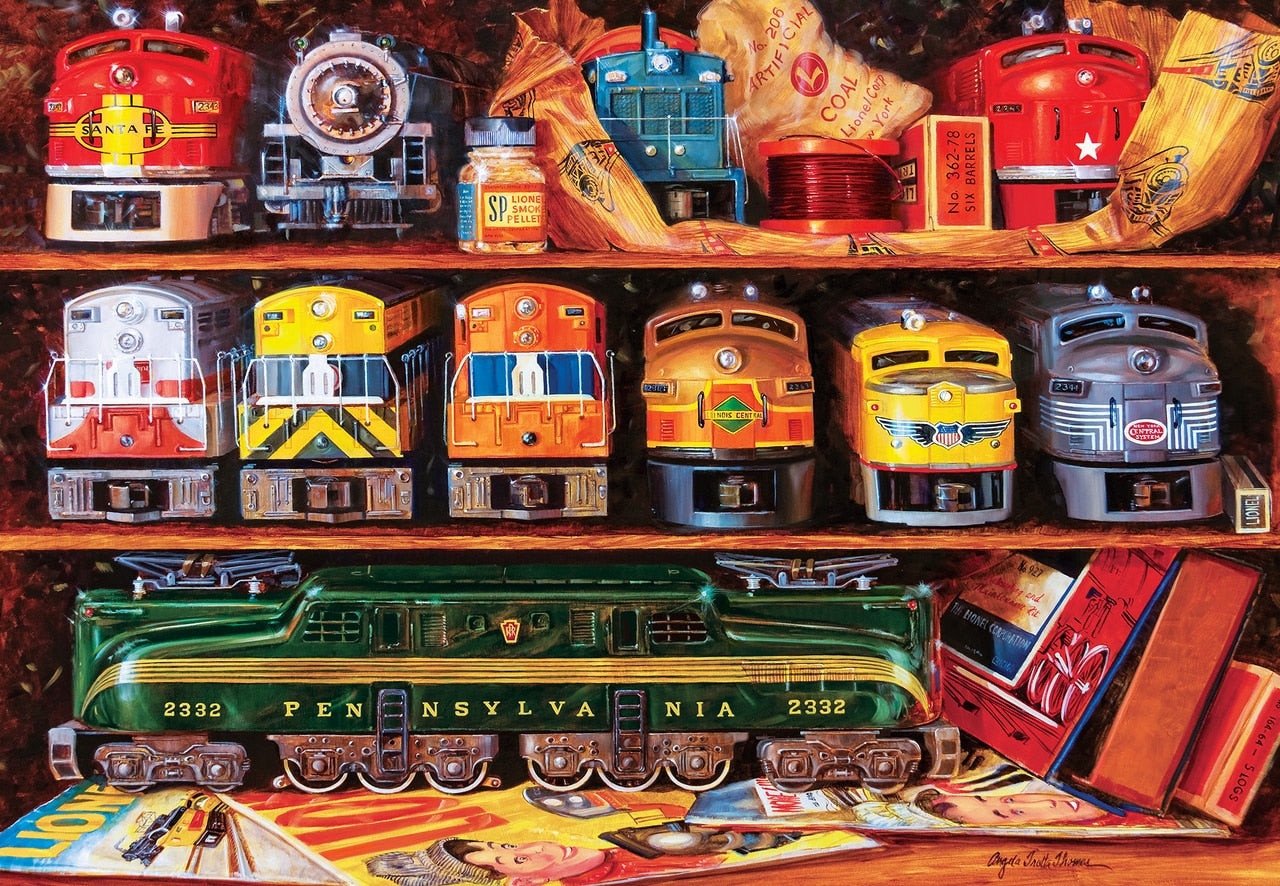 Lionel Well Stocked Shelves 2000 Piece Puzzle    