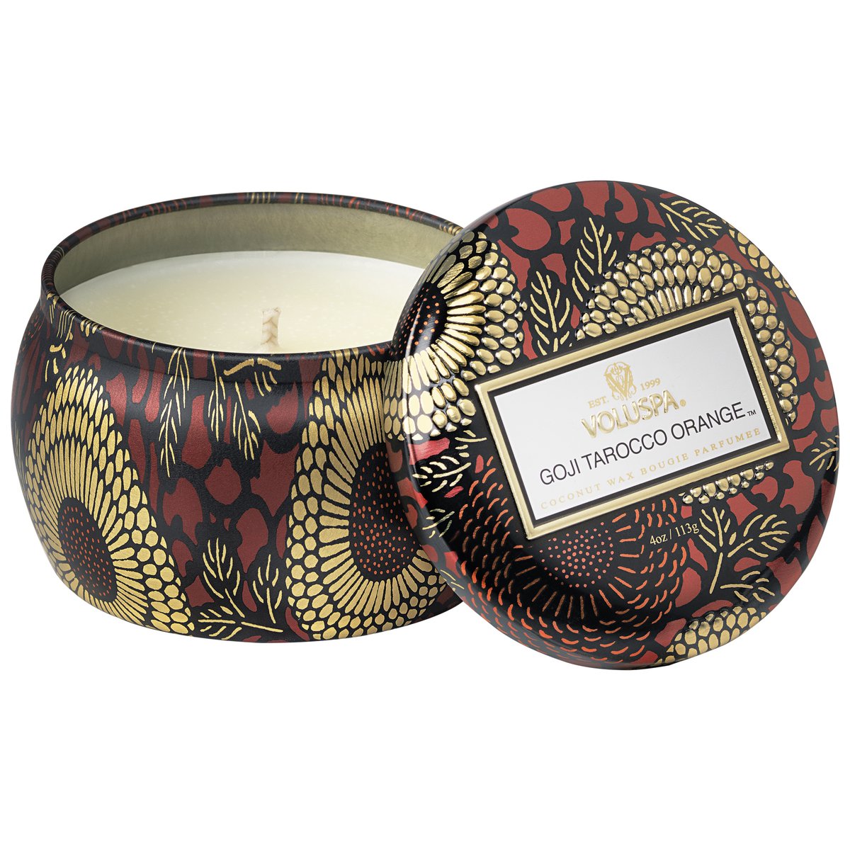Voluspa Mini Tin - Goji Tarocco Orange    