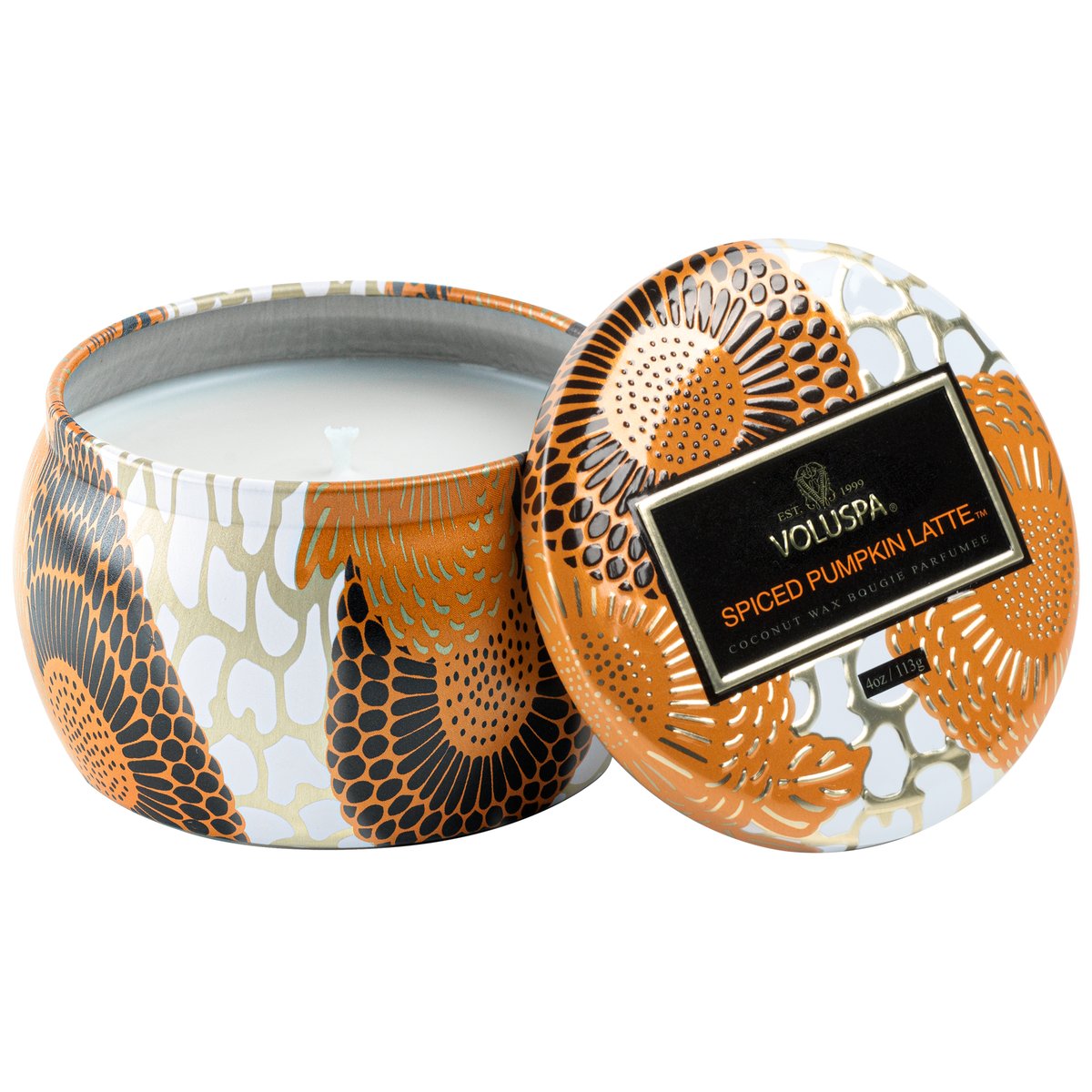Voluspa Mini Tin - Spiced Pumpkin Latte    