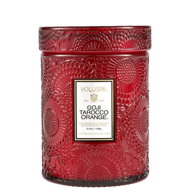 Voluspa Small Jar Candle - Goji Tarocco Orange    