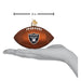 Old World Christmas - NFL Oakland Raiders Football Ornament    