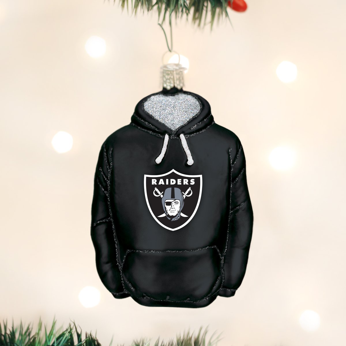 Old World Christmas - Las Vegas Raiders Hoodie Ornament    