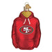 Old World Christmas - SF 49ers Hoodie Ornament    