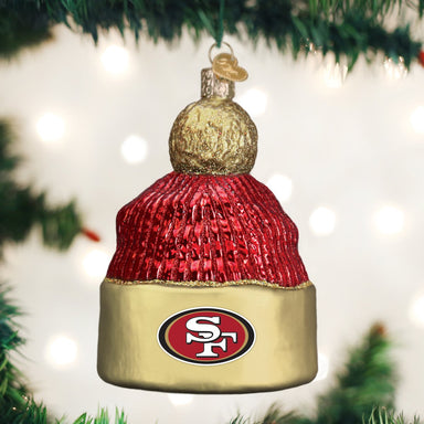Old World Christmas - San Francisco 49ers Beanie Ornament    