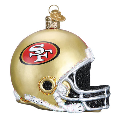 Old World Christmas - SF 49ers Helmet Ornament    