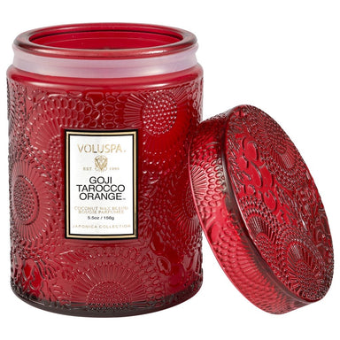 Voluspa Small Jar Candle - Goji Tarocco Orange    