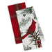 Holiday Botanical Set of 2 Dishtowels    