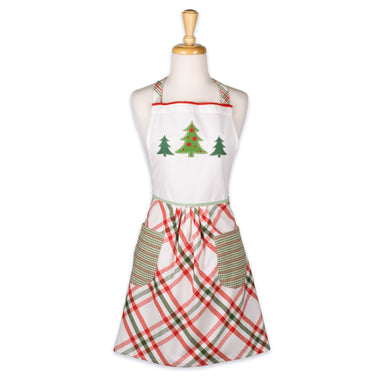 Embellished Jolly Tree Apron    