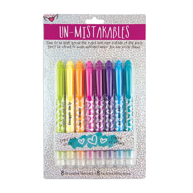Un-Mistakables - 8 Erasable Markers    