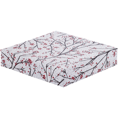 Jumbo Roll Wrapping Paper - Glittered Winter Branches    
