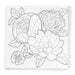 Paint By Number Watercolor Set - Bold Floral    