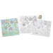 Paint By Number Watercolor Set - Farmhouse Floral    