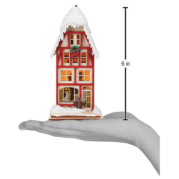 Ginger Cottages - Tannenbaum's Toboggan Company Ornament    