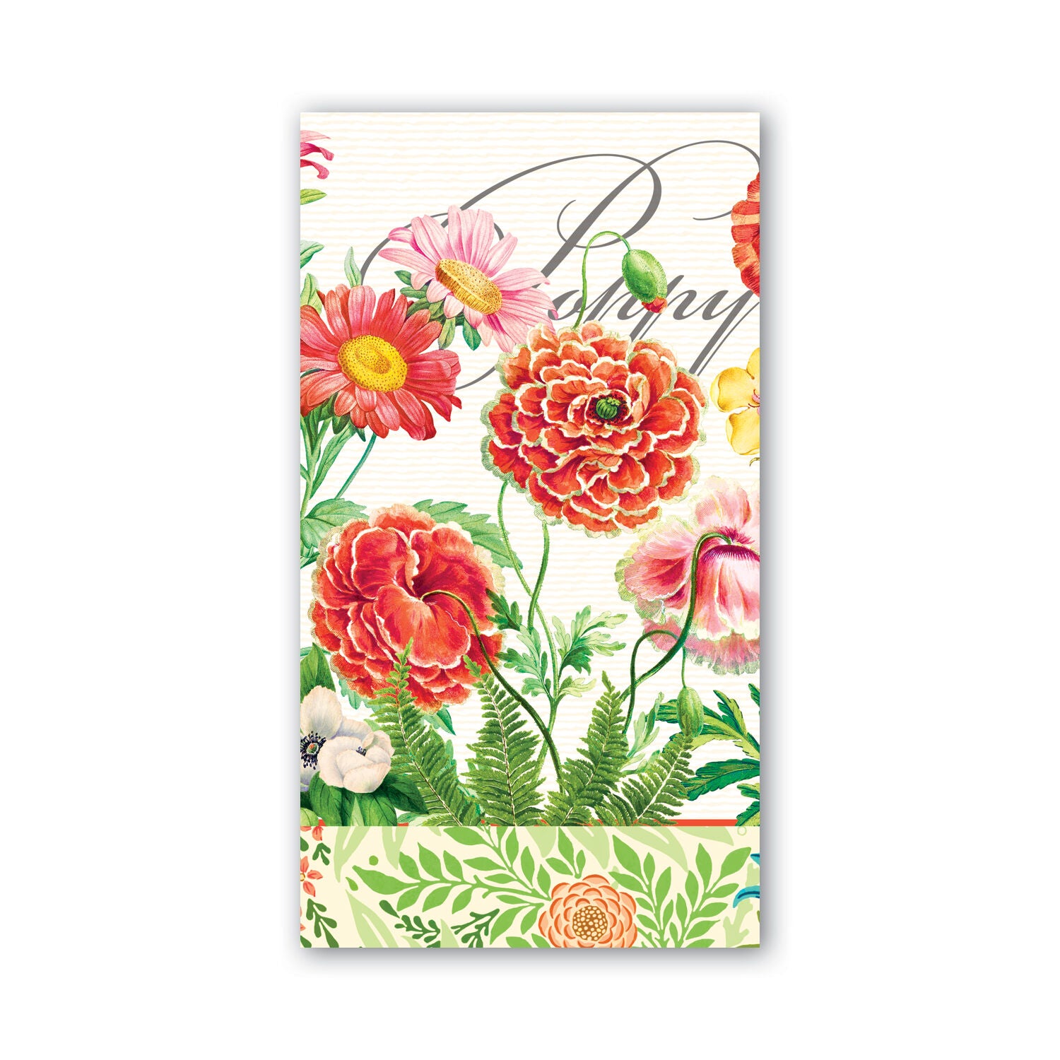 Poppies And Posies Hostess Napkins    