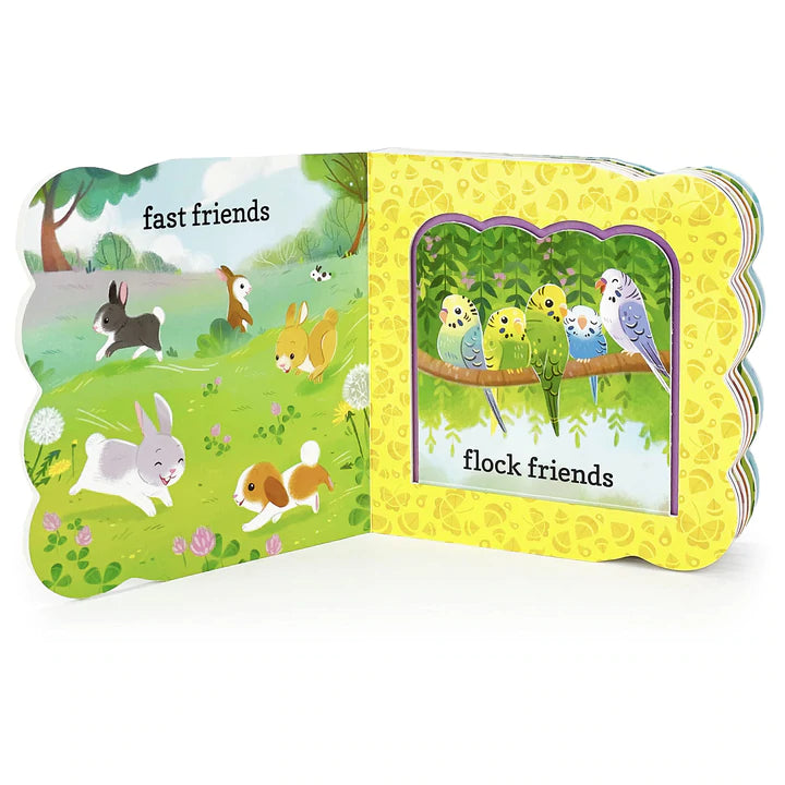 Babies Love Friendship - Lift A Flap Book    