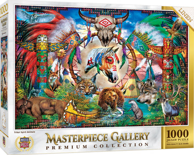 Tribal Spirit Animals 1000 Piece Puzzle    